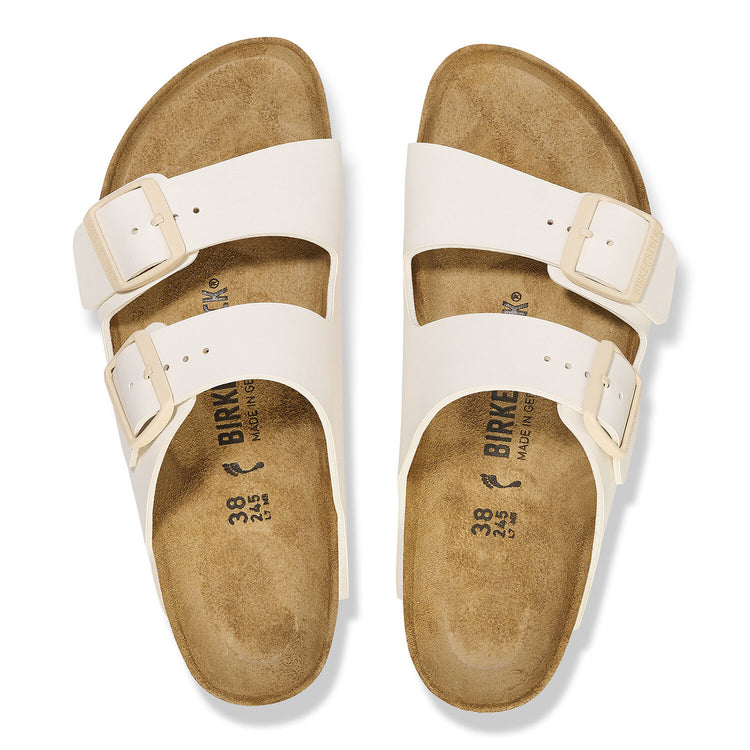 Arizona Bs Eggshell Narrow Fit - Sandali Donna Bianchi - Calzata Stretta 1027339 . BIRKENSTOCK 