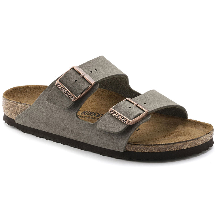 Arizona Birkibuc - Sandali Uomo / Donna Grigio / Stone - Calzata Stretta 151213 . BIRKENSTOCK 