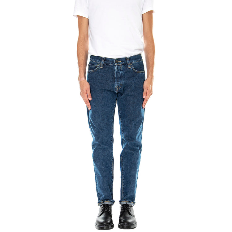 Klondike - Pantaloni Denim Jeans Uomo Blu I029207.01.06.32 . CARHARTT WIP 