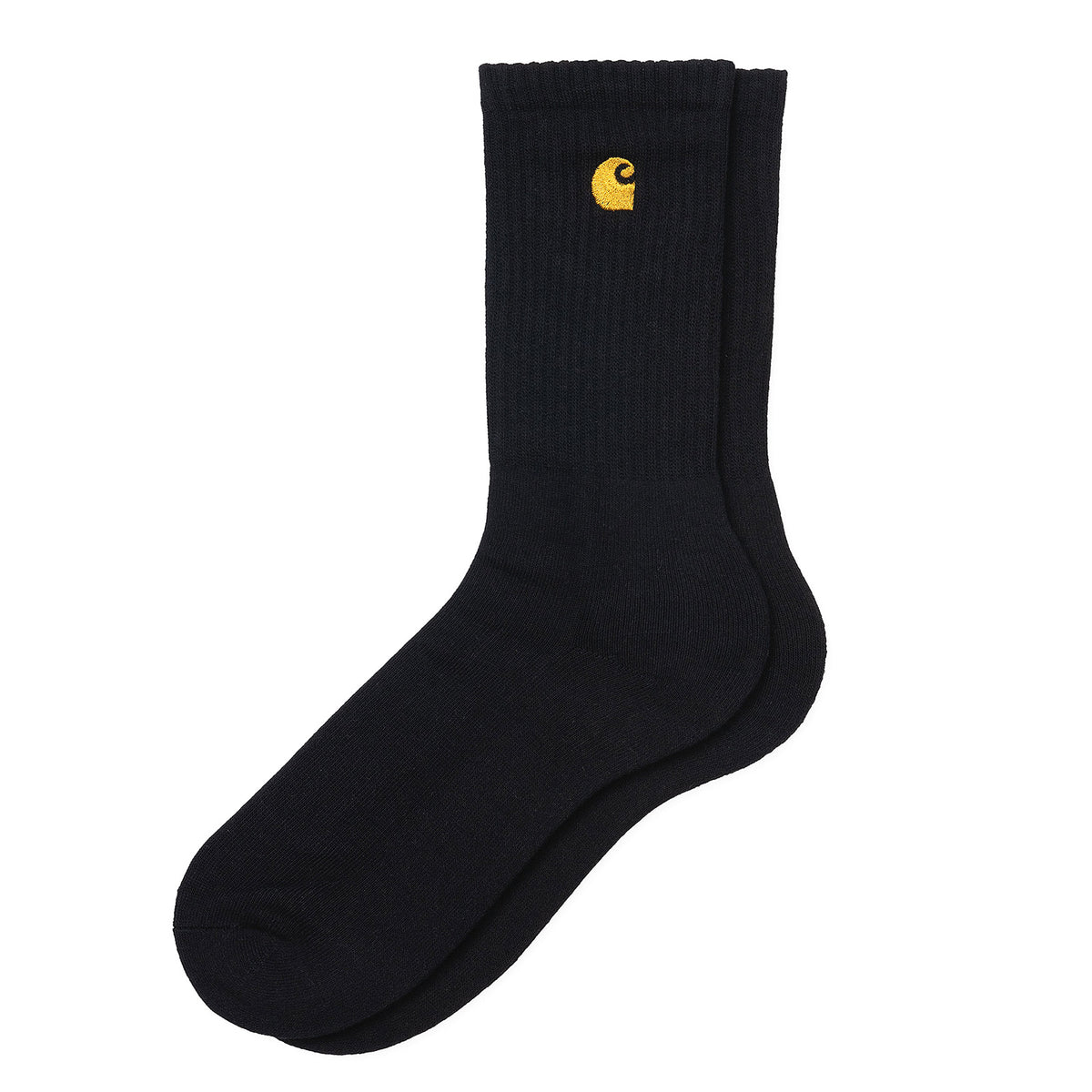 Carhartt Chase Socks Black / Gold - Calzini Neri I029421.00F.XX.06 . CARHARTT WIP 