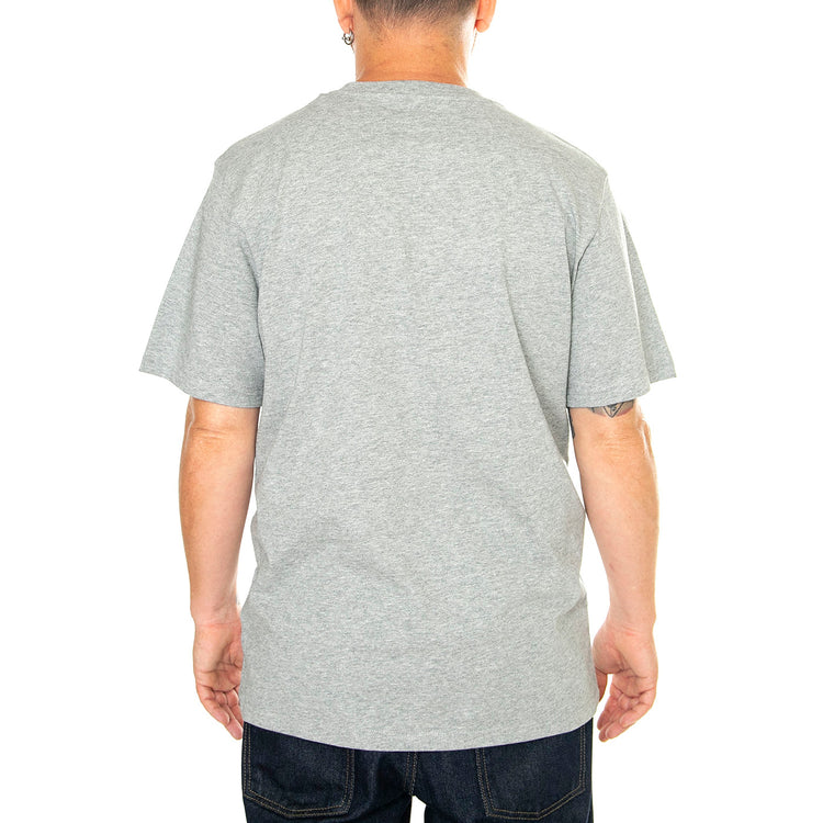 S/S Pocket T-Shirt Grey Heather - Maglietta Girocollo Uomo Grigia I030434.V6XX . CARHARTT WIP 