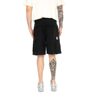 Cole Cargo Short Black /rinsed - Bermuda Cargo Uomo Neri I030478.8902 . CARHARTT WIP 