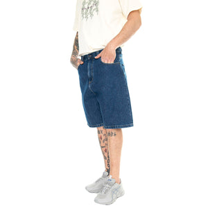 Brandon Short Blue /stone washed - Bermuda Denim Jeans Uomo Blu I031921.0106 . CARHARTT WIP 