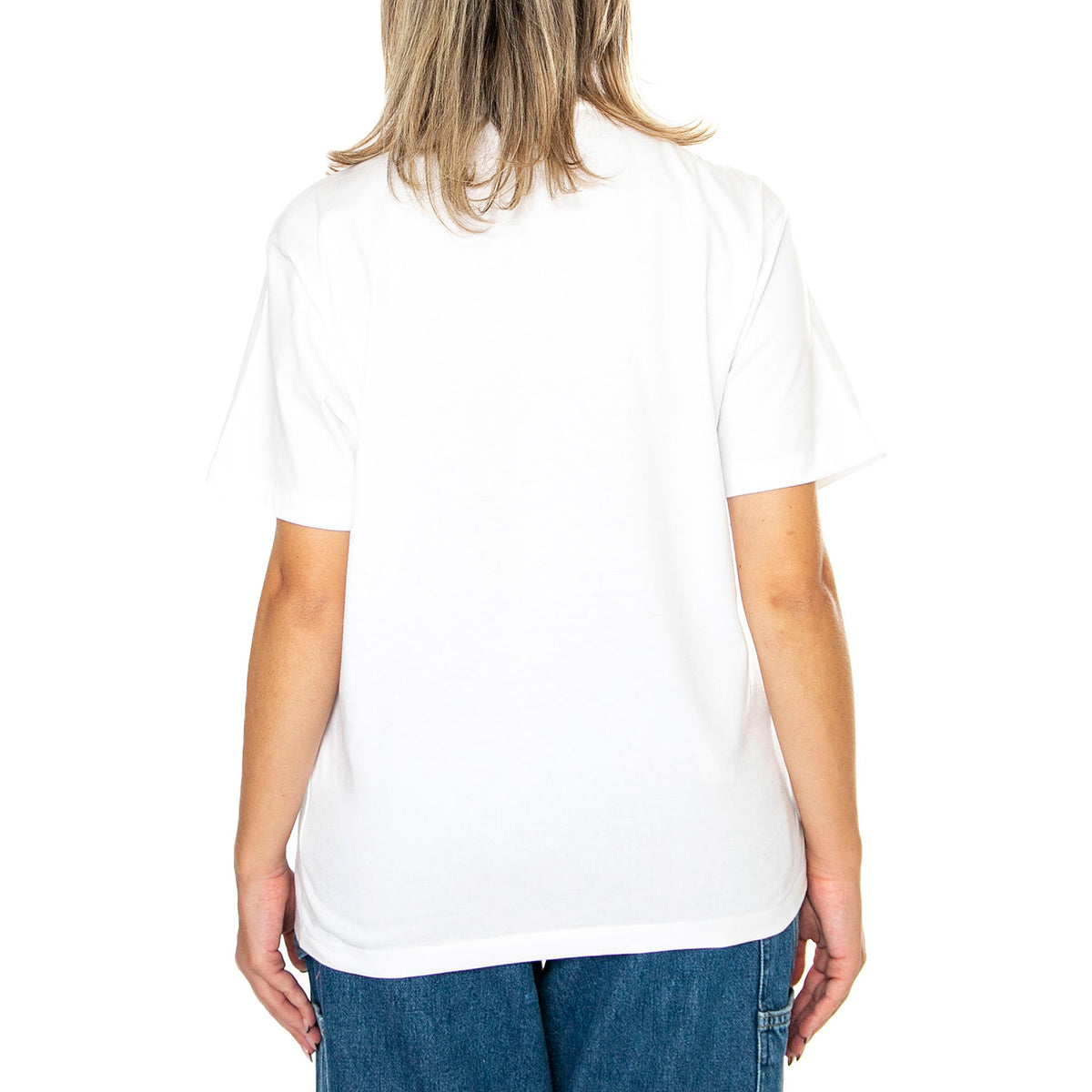 W' S/S Pocket T-Shirt White - Maglietta Girocollo Donna Bianca I032215.02XX . CARHARTT WIP 