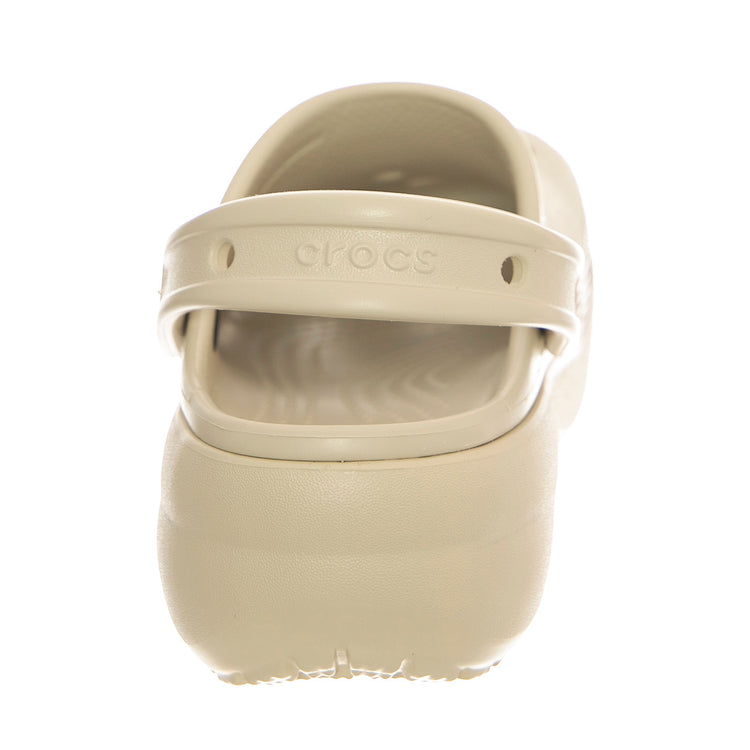 W' Classic Platform Clog Bone - Sandali Donna Beige CR.206750-BONE . CROCS 