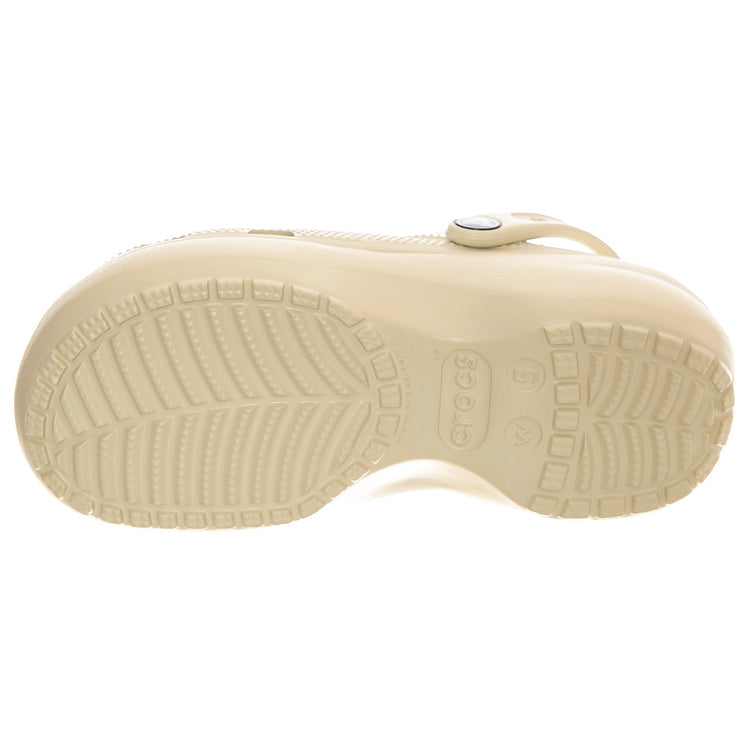 W' Classic Platform Clog Bone - Sandali Donna Beige CR.206750-BONE . CROCS 