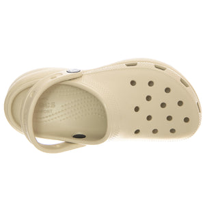 W' Classic Platform Clog Bone - Sandali Donna Beige CR.206750-BONE . CROCS 