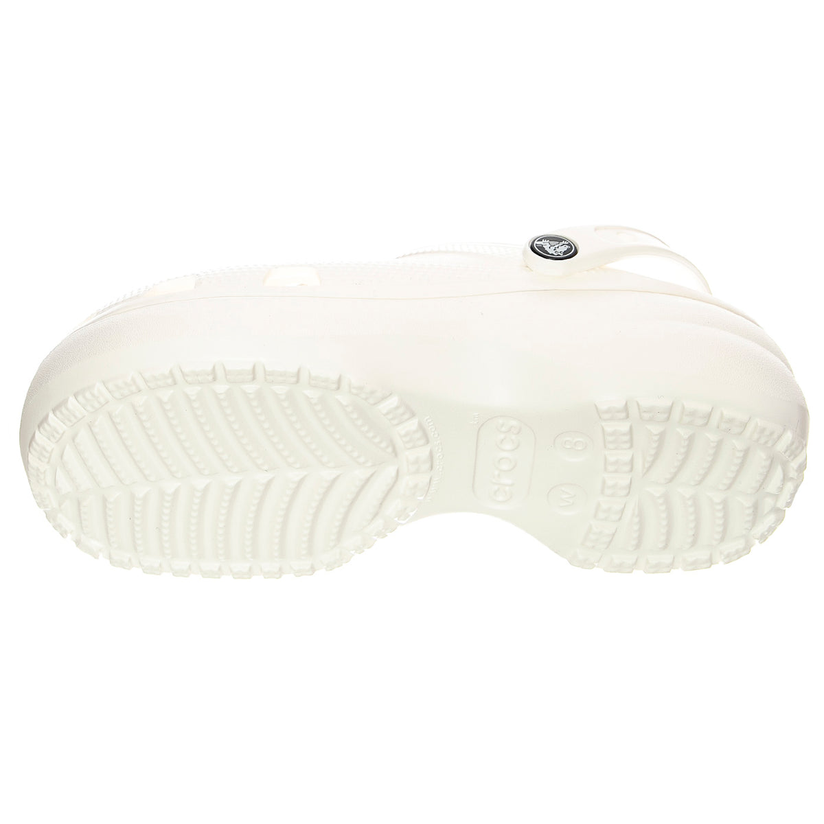 Classic Platform Clog W White - Sandali Donna Bianchi CR.206750-WHI . CROCS 