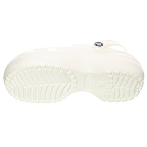 Classic Platform Clog W White - Sandali Donna Bianchi CR.206750-WHI . CROCS 