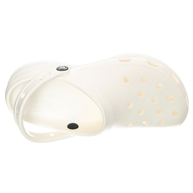 Classic Platform Clog W White - Sandali Donna Bianchi CR.206750-WHI . CROCS 