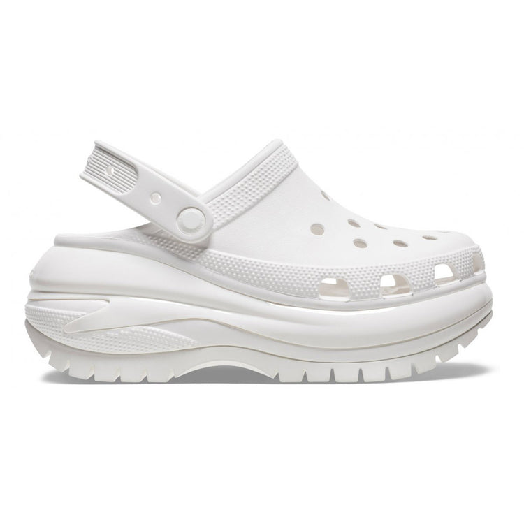 CLASSIC MEGA CRUSH CLOG WHITE - Sandali Donna Bianchi CR.207988-WHI . CROCS 
