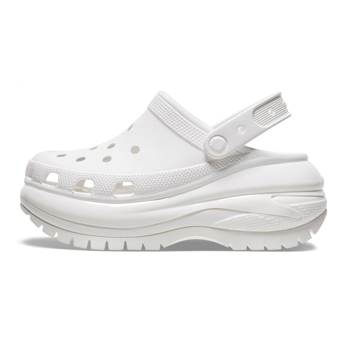 M' Classic Mega Crush Clog W WHI - Sandali Uomo Bianchi CR.207988-WHI . CROCS 