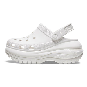 M' Classic Mega Crush Clog W WHI - Sandali Uomo Bianchi CR.207988-WHI . CROCS 