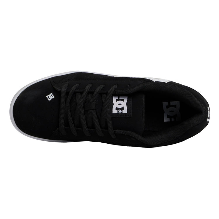 NET - BLACK / BLACK / WHITE - Scarpe Uomo Nere 302361-BLW . DC 
