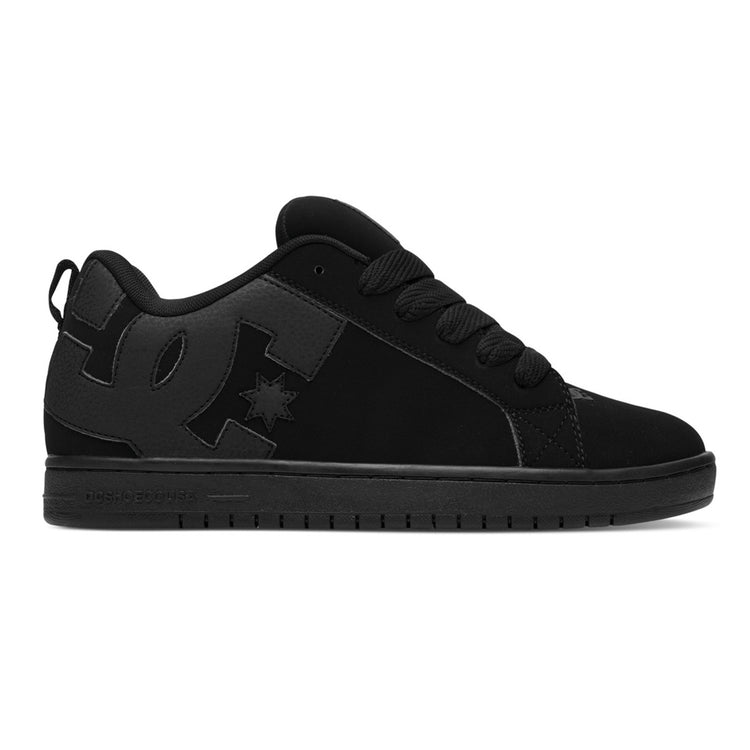 COURT GRAFFIK - 3 BLACK - Scarpe Basse Uomo Nere 33890_4 . DC 