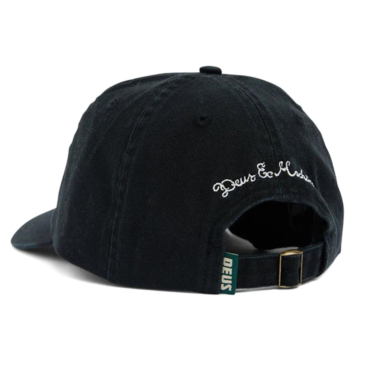 Strata Dad Cap Black - Cappellino con Visiera Nero DMF247761 . DEUS EX MACHINA 
