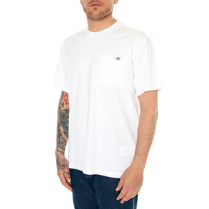 Luray Pocket Tee SS White - Maglietta Girocollo Uomo Bianca DK0A4YFCWHX1 . DICKIES 