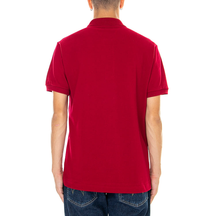 476 Logo - Polo Uomo Rossa 1212-476 . LACOSTE 