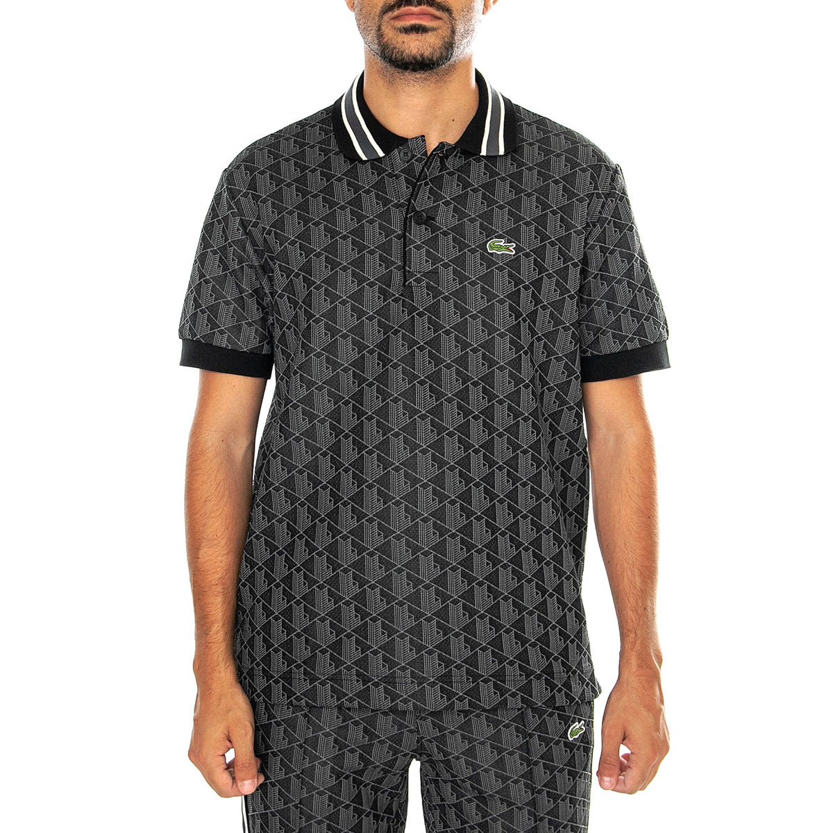 Maglietta M/C DH1417-4PC Polo Blue - Polo Uomo Nera DH1417-4PC . LACOSTE 