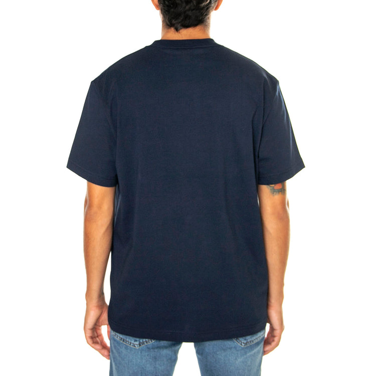 T-Shirt TH2827-166 - Maglietta Girocollo Uomo Blu TH2827-166 . LACOSTE 