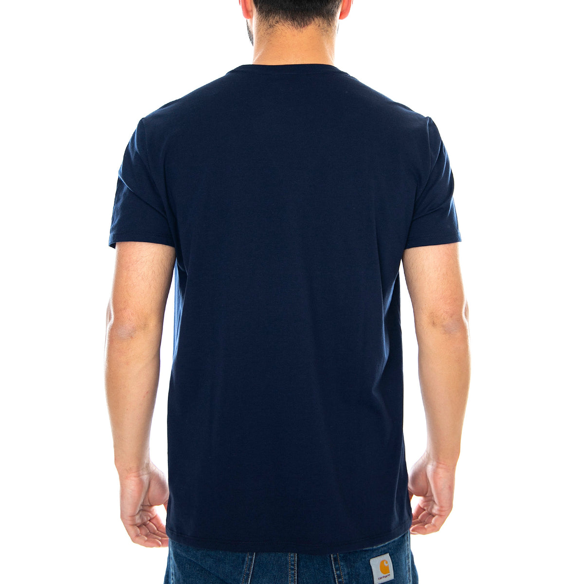 Logo Basic - Maglietta Girocollo Uomo Blu TH6709-166 . LACOSTE 