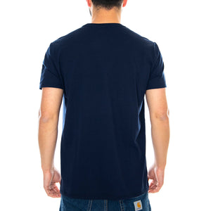 Logo Basic - Maglietta Girocollo Uomo Blu TH6709-166 . LACOSTE 