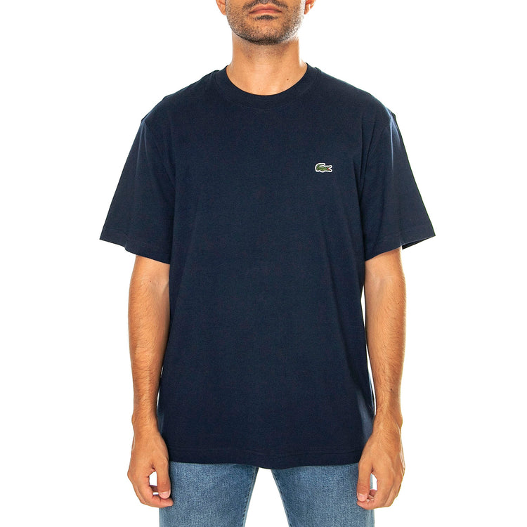 T-Shirt 166 - Maglietta Girocollo Uomo Blu TH7318-166 . LACOSTE 
