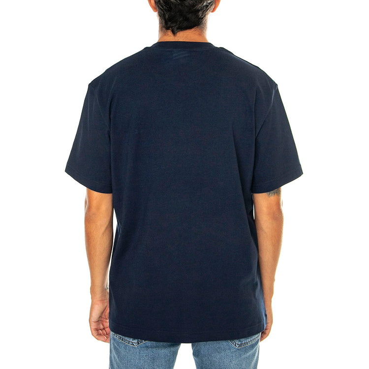 T-Shirt 166 - Maglietta Girocollo Uomo Blu TH7318-166 . LACOSTE 