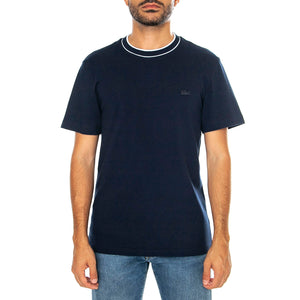 T-Shirt 166 - Maglietta Girocollo Uomo Blu TH8174-166 . LACOSTE 