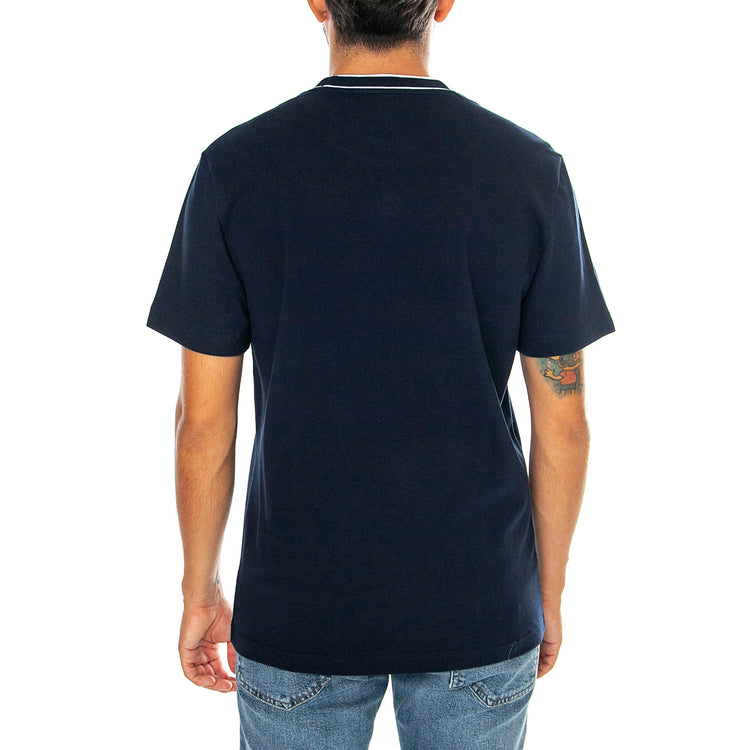 T-Shirt 166 - Maglietta Girocollo Uomo Blu TH8174-166 . LACOSTE 
