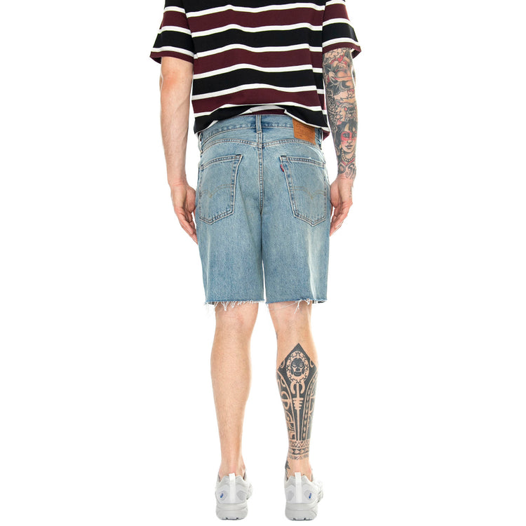 468 Stay Loose Shorts Astro Jam Light Indigo Worn In - Bermuda Denim Jeans Uomo Blu A8461-0003 . LEVIS 