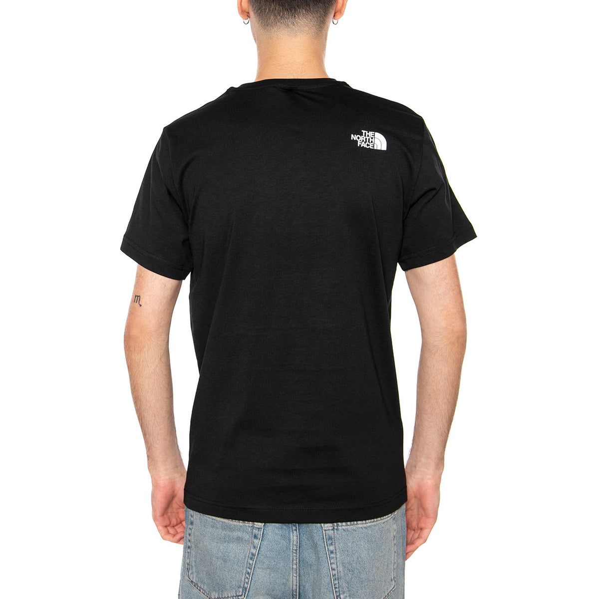 M S/S Never Stop Exploring Tee TNF Black - Maglietta Girocollo Uomo Nera NF0A87NSJK31 . THE NORTH FACE 