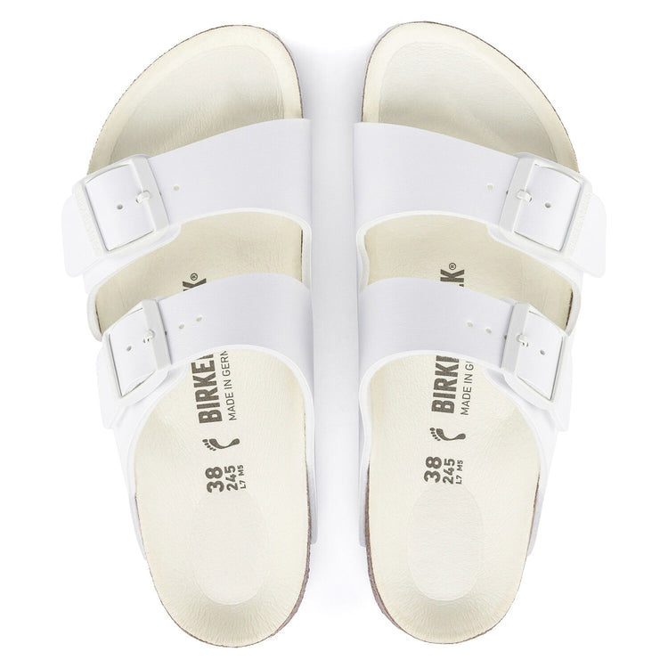 Arizona Triples White - Sandali Birko-Flor® Donna 1019046 . BIRKENSTOCK 