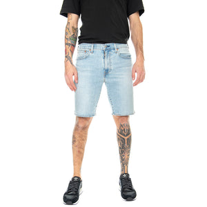 405 Standard Punch Line Philosophe - Bermuda Denim Jeans Uomo Blu / Light Indigo / Flat Finish 39864-0055 . LEVIS 
