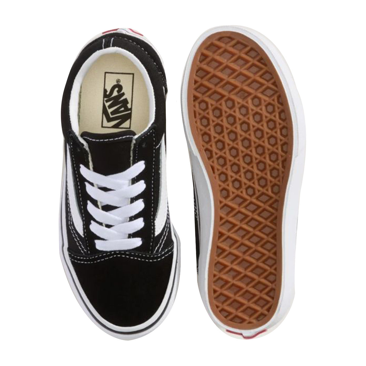 UY OLD SKOOL SNEAKERS - BLACK / TRUE WHITE - Scarpe Basse Bambino Nere / Bianche V00W9T6BT . VANS 