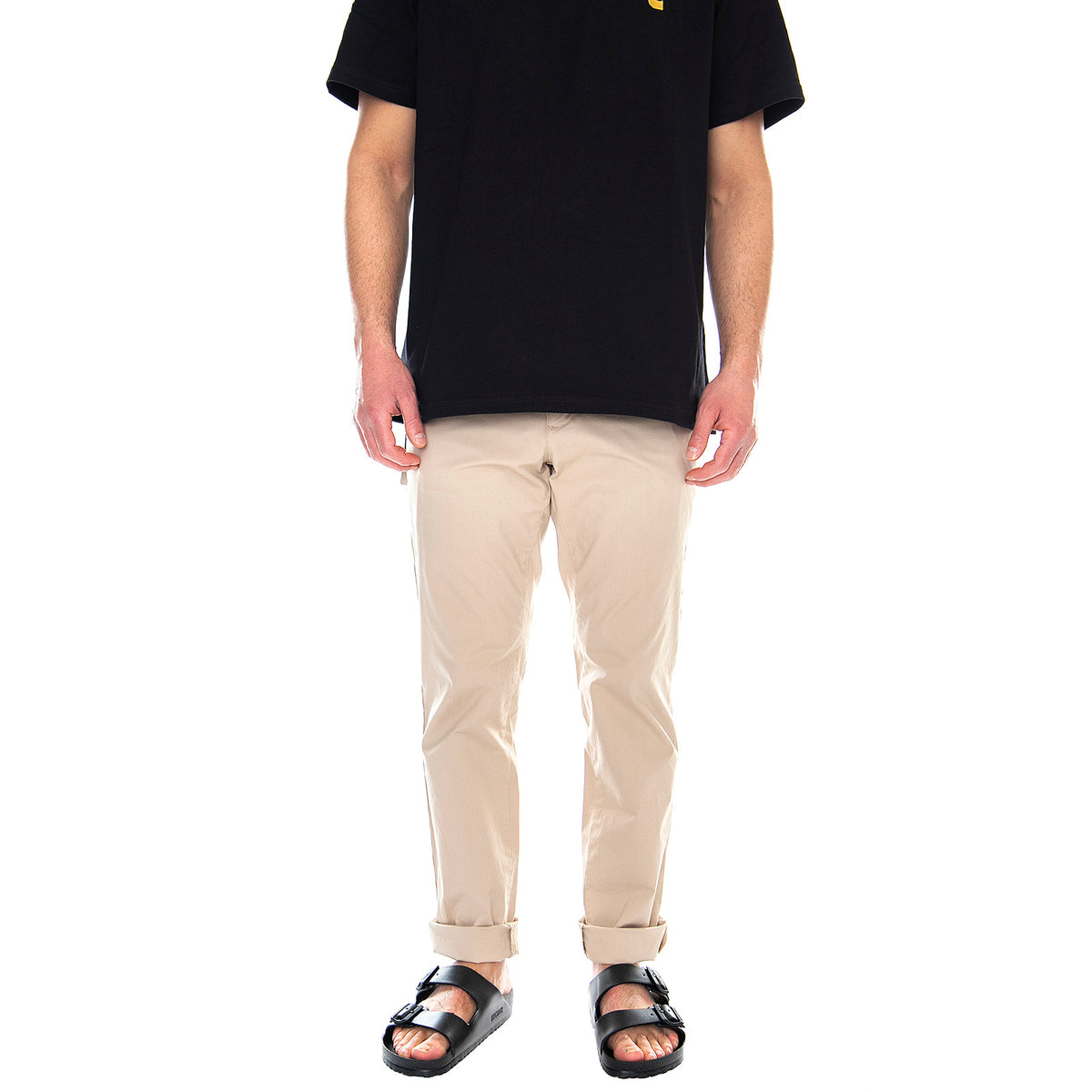 Sid Pant Wall - Pantaloni Uomo Beige I027955.G1.02.32 . CARHARTT WIP 