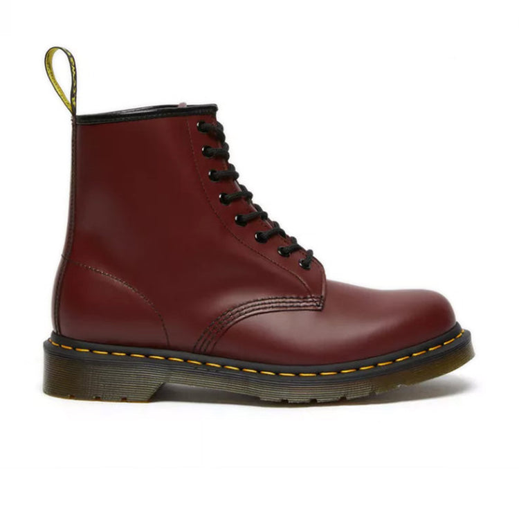 1460 SMOOTH CHERRY RED - Stivaletti Uomo / Donna Bordeaux 22139_4 . DR.MARTENS 