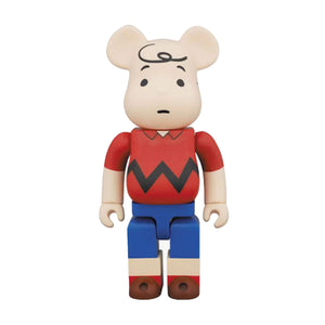 Bearbrick Charlie Brown - Multicolor - Pupazzo Gadget Toy 400% 400CHARLIE . MEDICOM TOY 