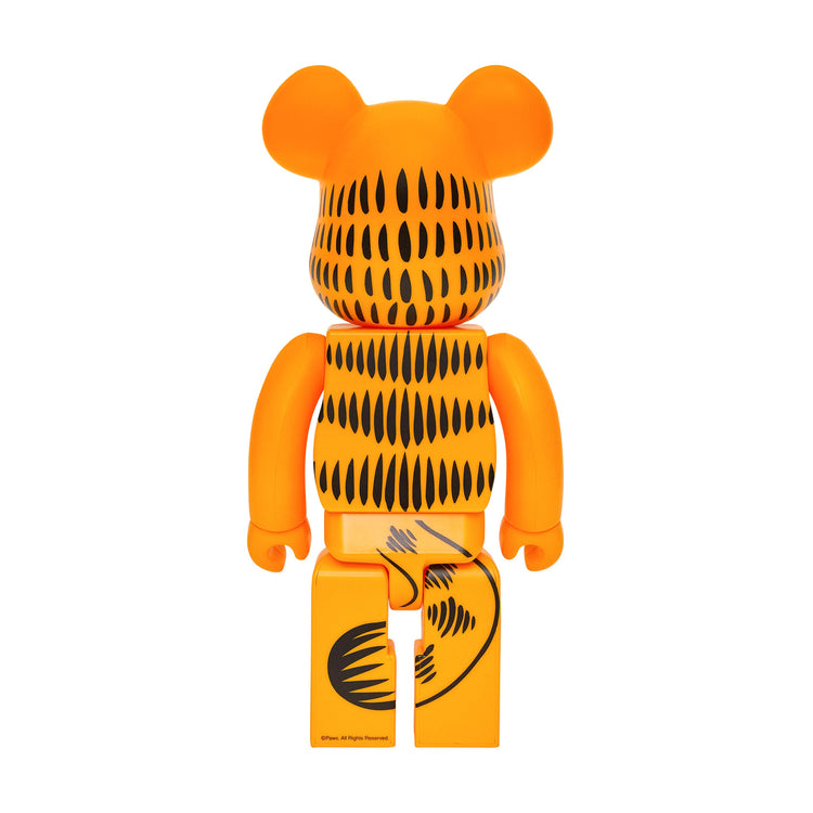 Bearbrick Garfield - Orange - Pupazzo Gadget Toy 280mm 400GARFIELD . MEDICOM TOY 