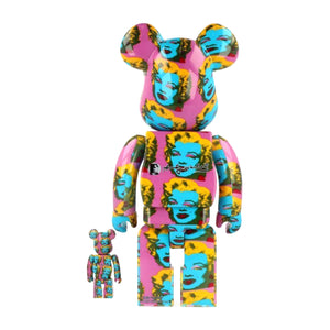 BE@RBRICK Andy Warhol Marilyn Monroe #2 100% & 400% - Toy Medicom Multicolore ANDYM . MEDICOM TOY 