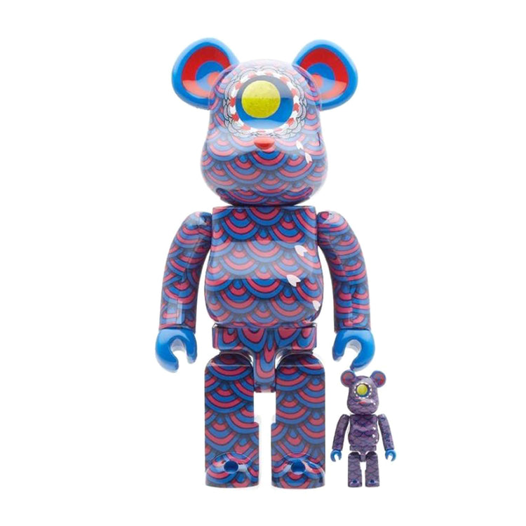 Medicom Kujaku Be@rbrick Set Multi 100% & 400% KUJAKU . MEDICOM TOY 
