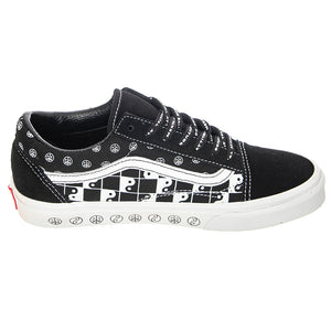 UA Old Skool PMA - Scarpe Stringate Profilo Basso Uomo Nere / Bianche / True White VN0A7Q2JBCH1 . VANS 