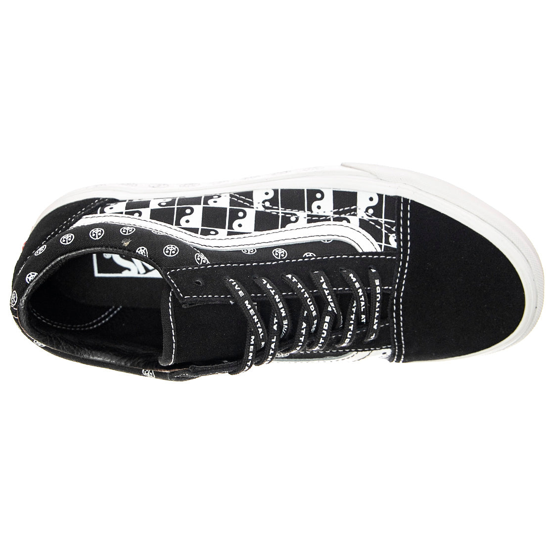 UA Old Skool PMA - Scarpe Stringate Profilo Basso Uomo Nere / Bianche / True White VN0A7Q2JBCH1 . VANS 