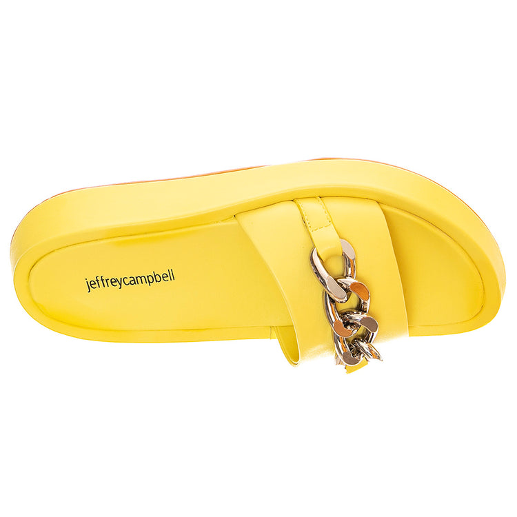 Womens Epirus Yellow Sandals JCSJCD05211A05-YEL . JEFFREY CAMPBELL 