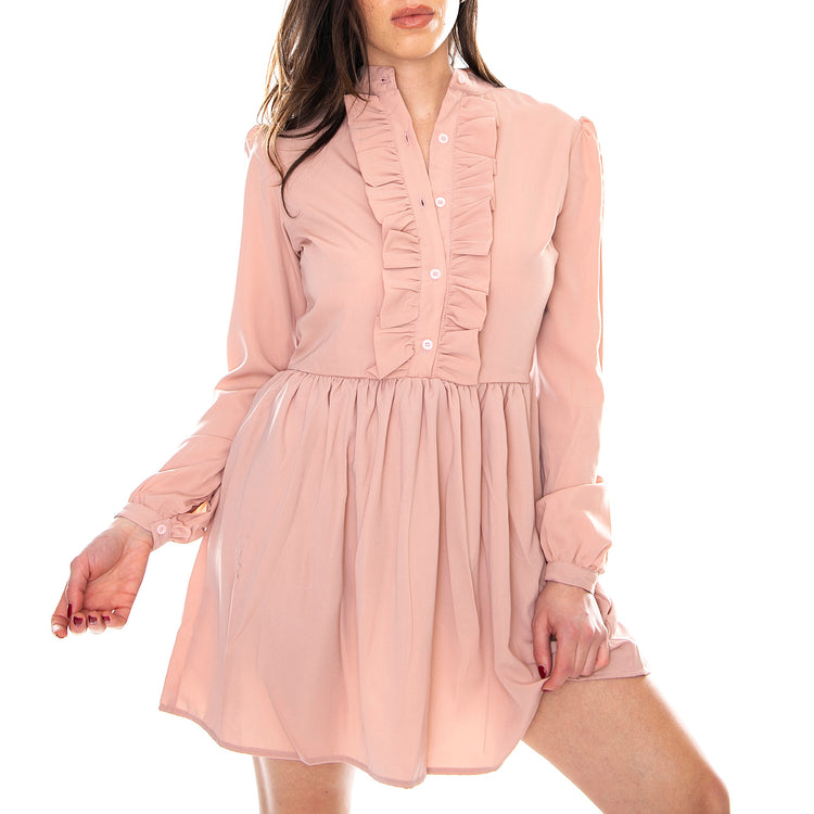 Verna Dress - Blush - Abito Donna Rosa MRCVERNA DRESS-BLSH . MOTEL ROCKS 
