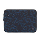 Pilot Sleeve for 12-Inch Macbook 00172 Shadow Camo Blue - Porta Mac Nero / Blu 20017-00172-12 . PARKLAND 