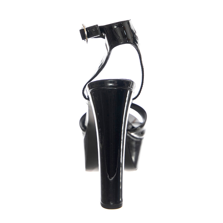 Skyla Black Patent - Sandali Donna Neri SMSSKYLA-BLKP . STEVE MADDEN 