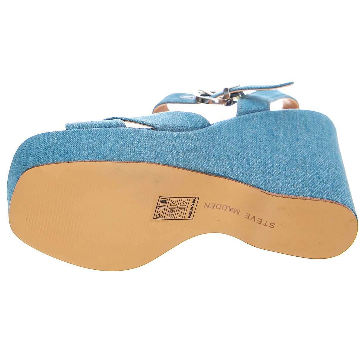 Zelina - Sandali Donna Denim Blu SMSZELINA-DENIMFAB . STEVE MADDEN 