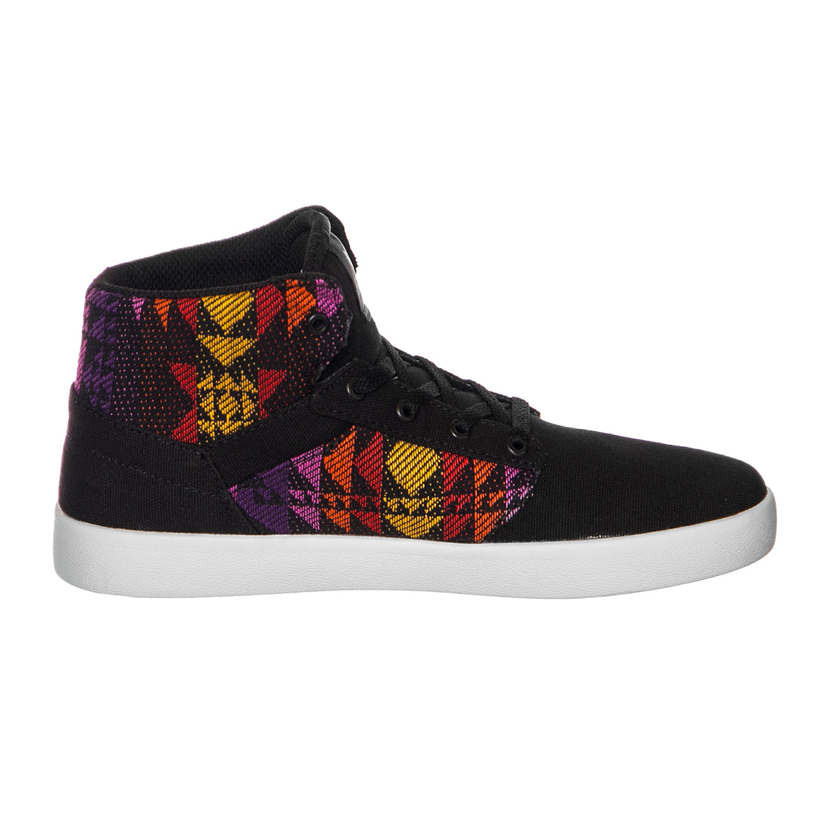 Yorek - Scarpe Profilo Alto Bambino / Bambina Nere  / Multicolore 58048-018 . SUPRA 