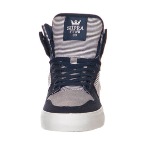 Kids Vaider Scarpe - Blue / White Cornestone - Scarpe Alte Bambino Multicolore 58204-419-M . SUPRA 